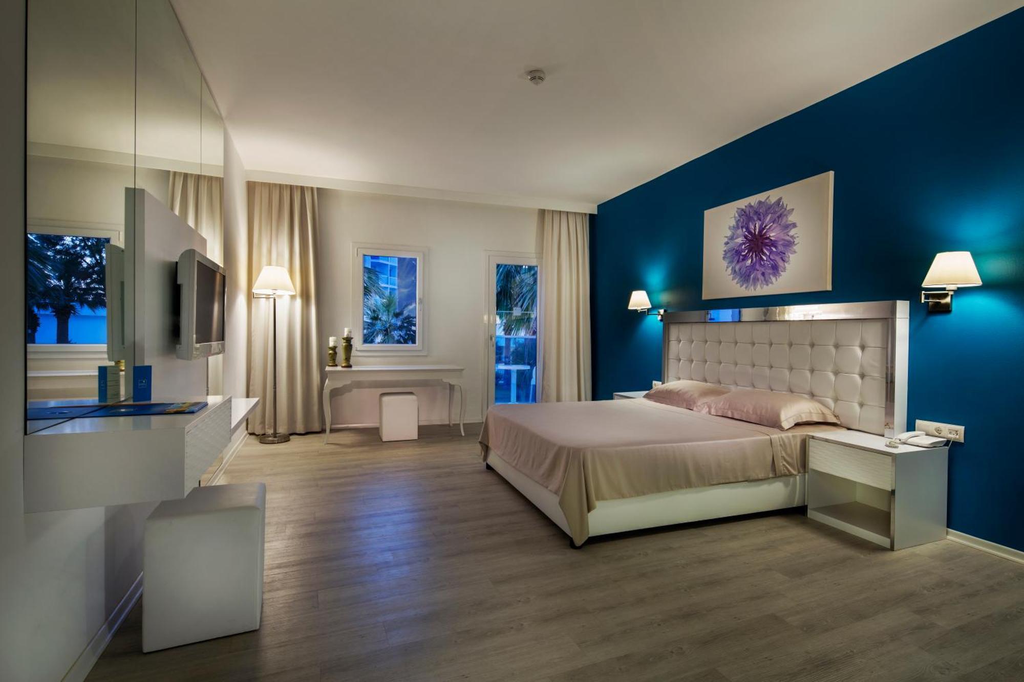 Suite mit 1 Schlafzimmer mit Kingsize-Bett und Terrasse